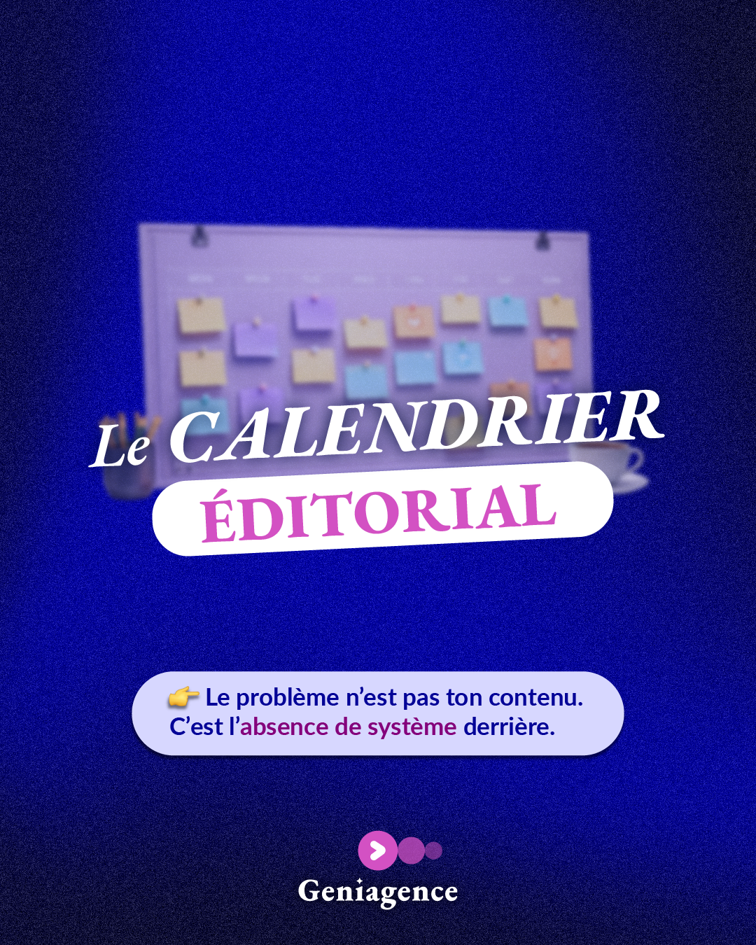 Le calendrier éditorial - slide 1