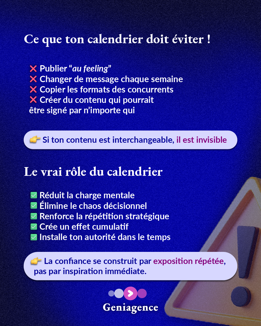 Le calendrier éditorial - slide 8