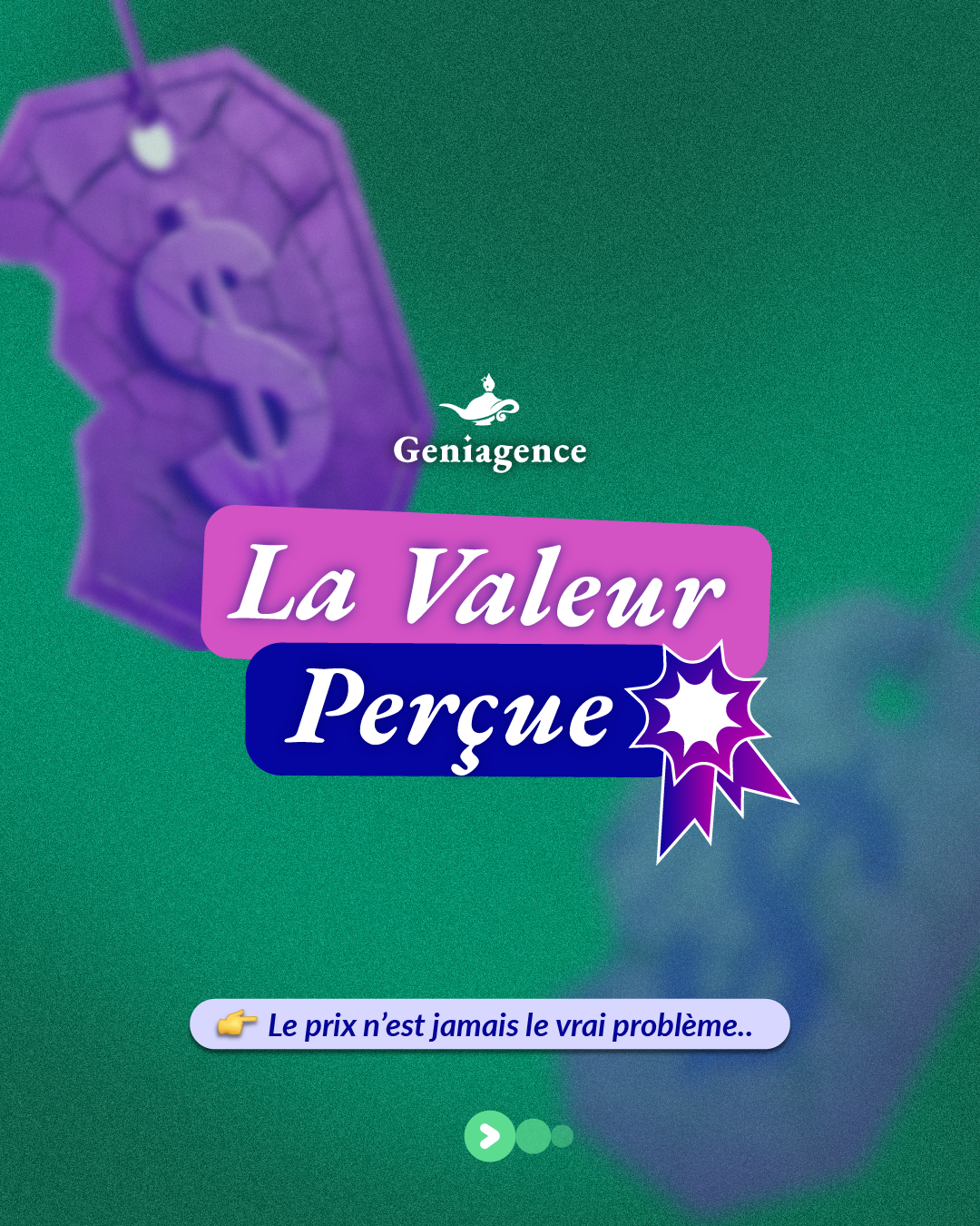 La valeur perçue - slide 1