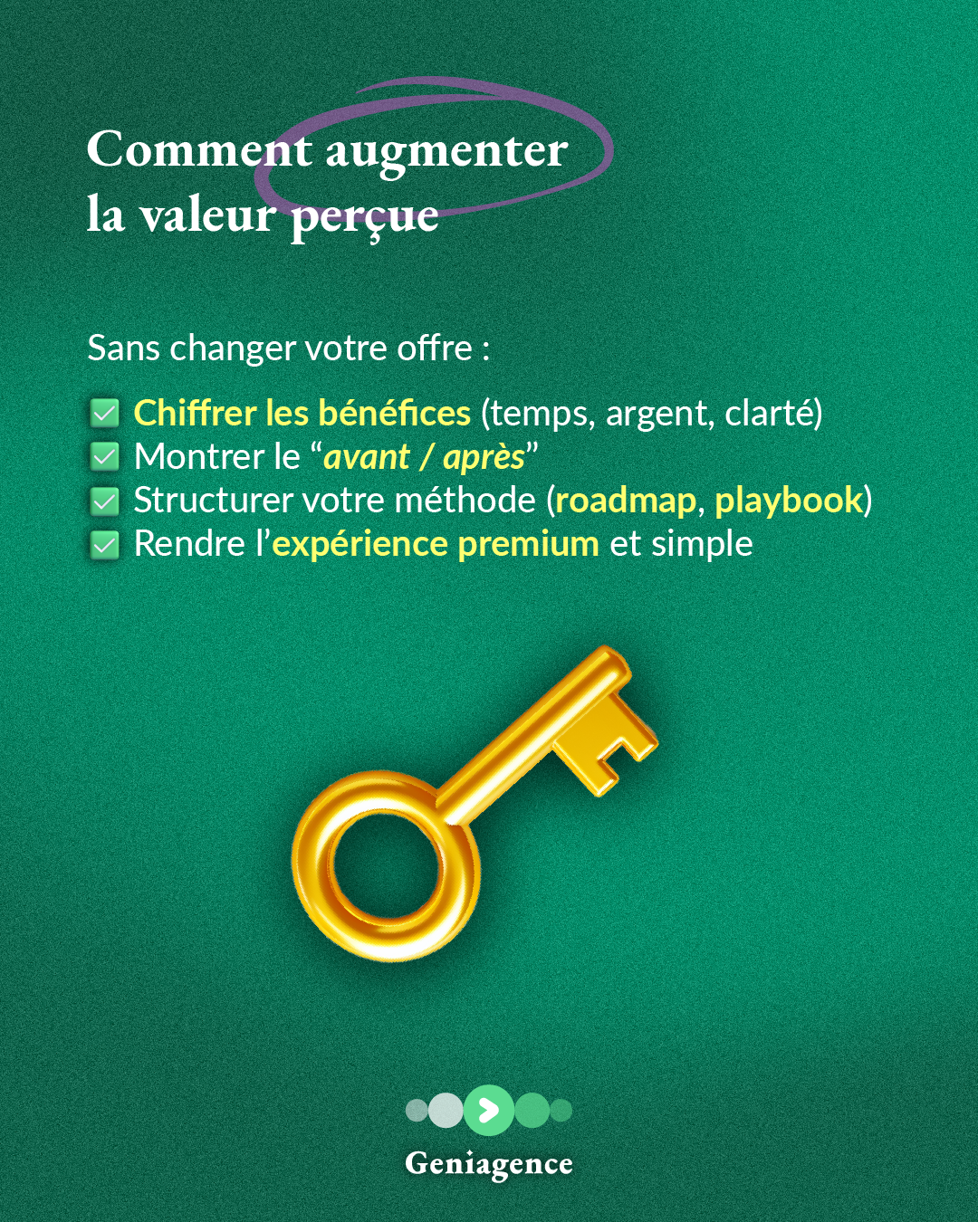 La valeur perçue - slide 3