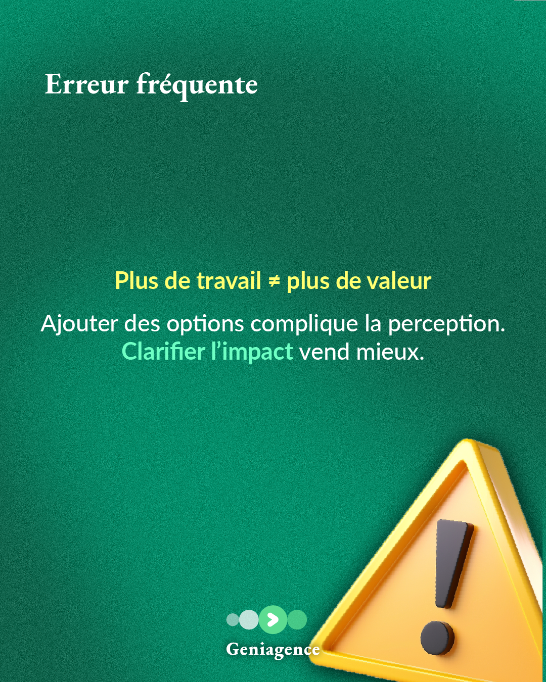 La valeur perçue - slide 4