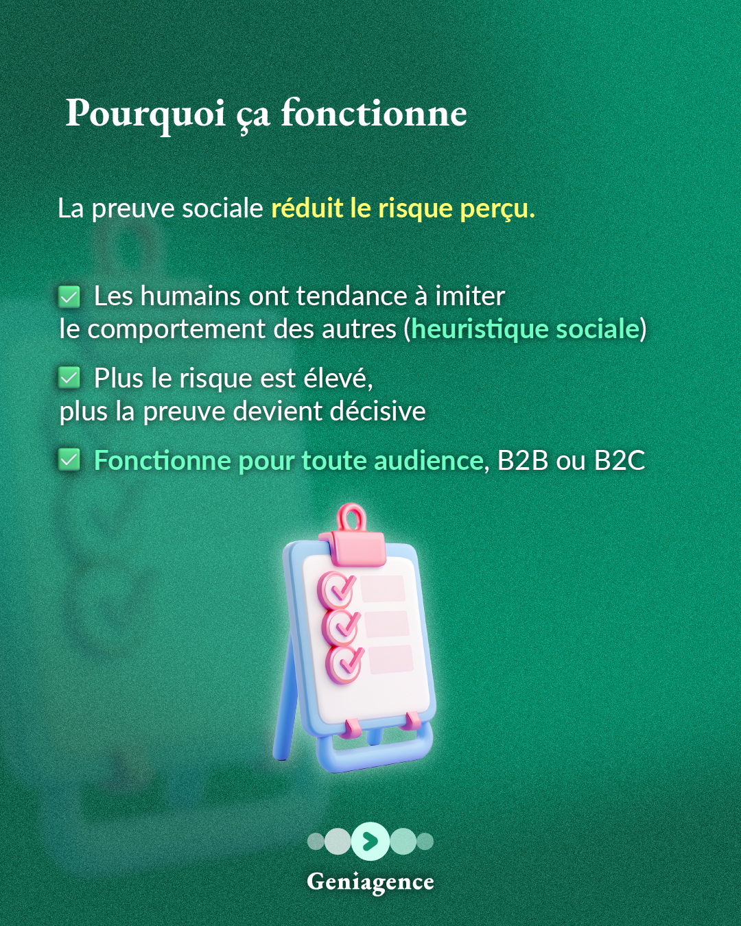 La preuve sociale - slide 3