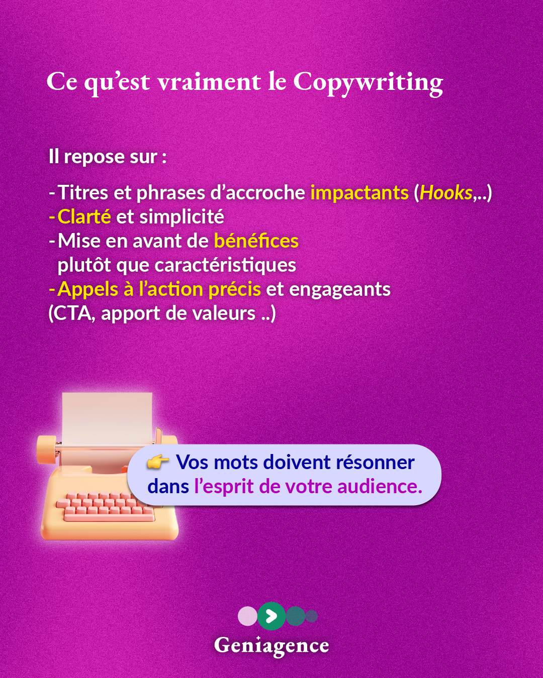 Le copywriting - slide 3